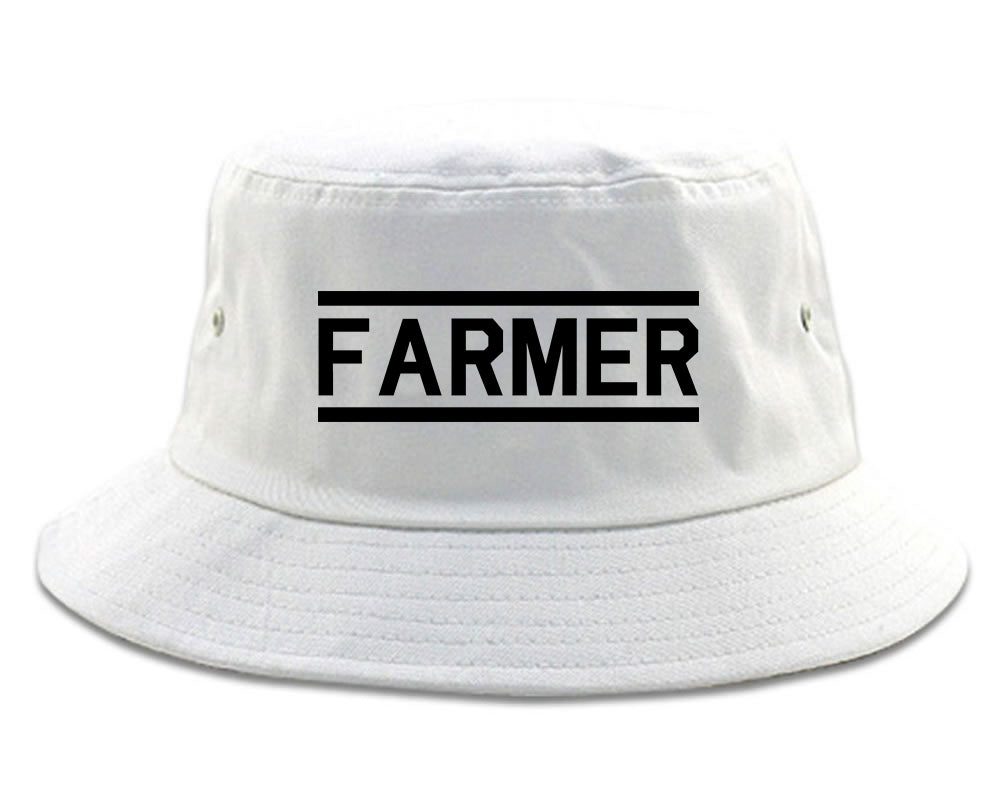 Farmer_Farm White Bucket Hat