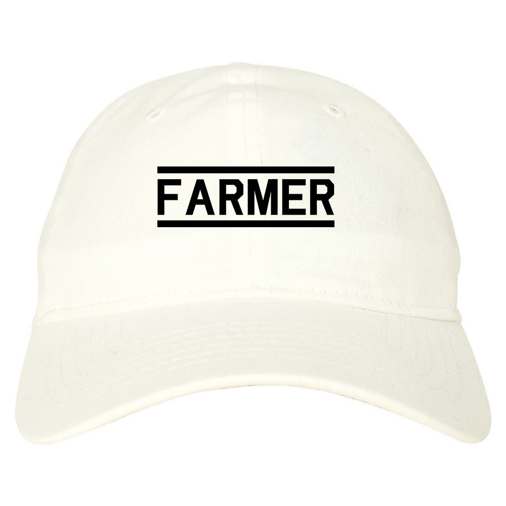 Farmer_Farm White Dad Hat