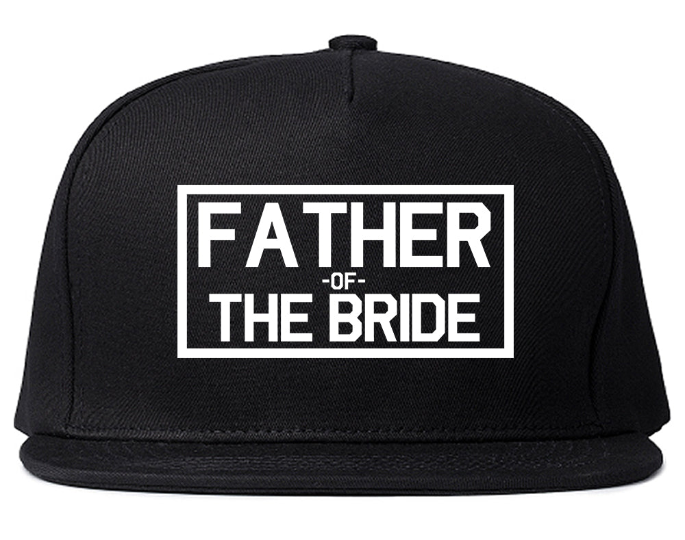 Father_Of_The_Bride Mens Black Snapback Hat by Kings Of NY
