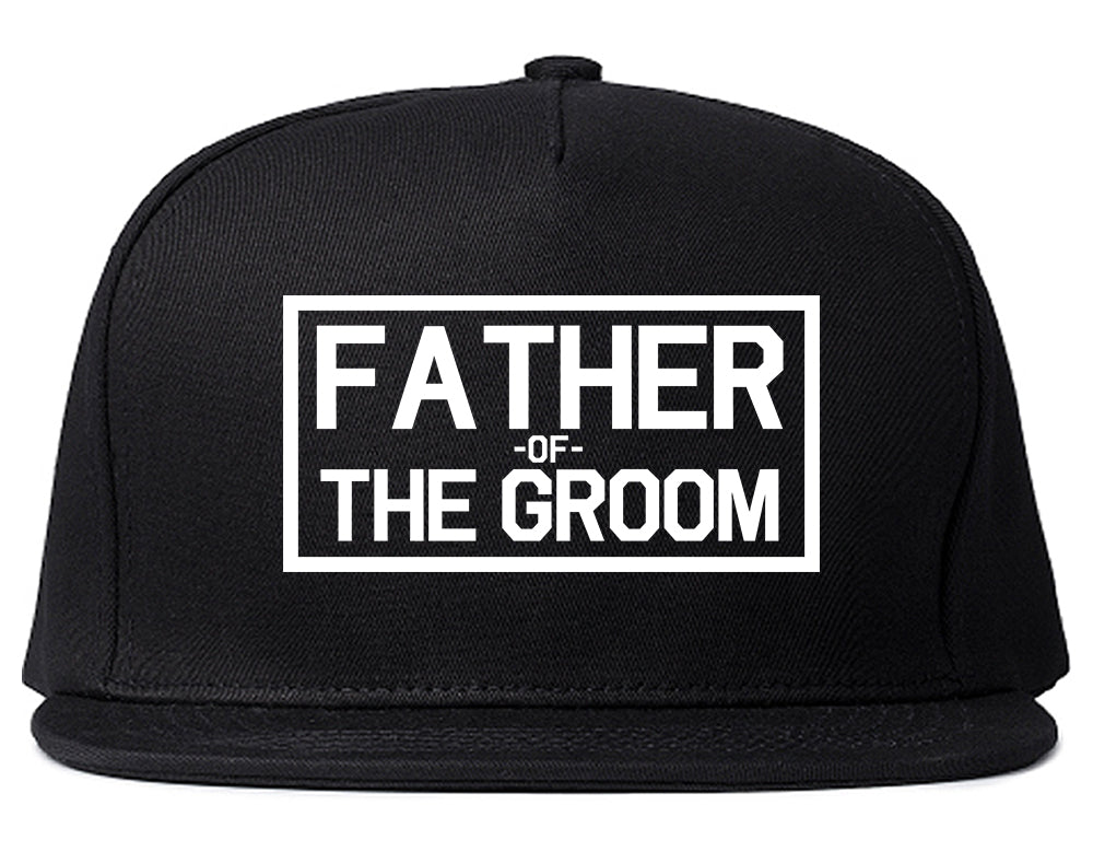 Father_Of_The_Groom Mens Black Snapback Hat by Kings Of NY