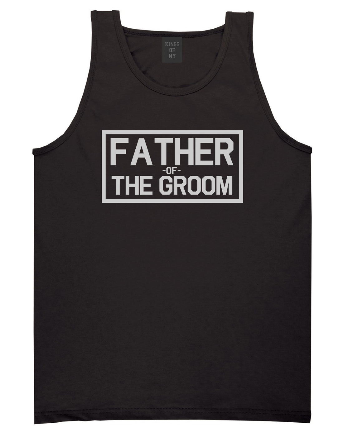 Father_Of_The_Groom Mens Black Tank Top Shirt by Kings Of NY