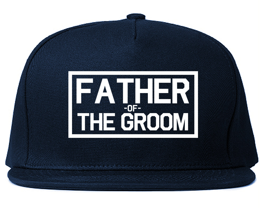 Father_Of_The_Groom Mens Blue Snapback Hat by Kings Of NY