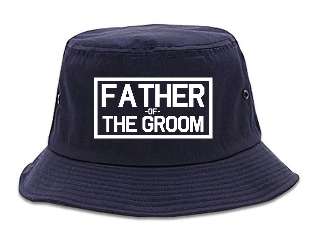 Father_Of_The_Groom Mens Blue Bucket Hat by Kings Of NY