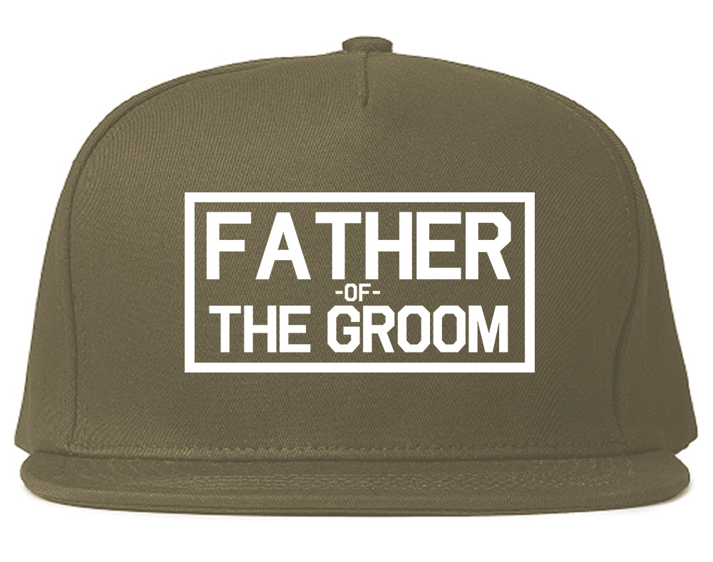 Father_Of_The_Groom Mens Grey Snapback Hat by Kings Of NY