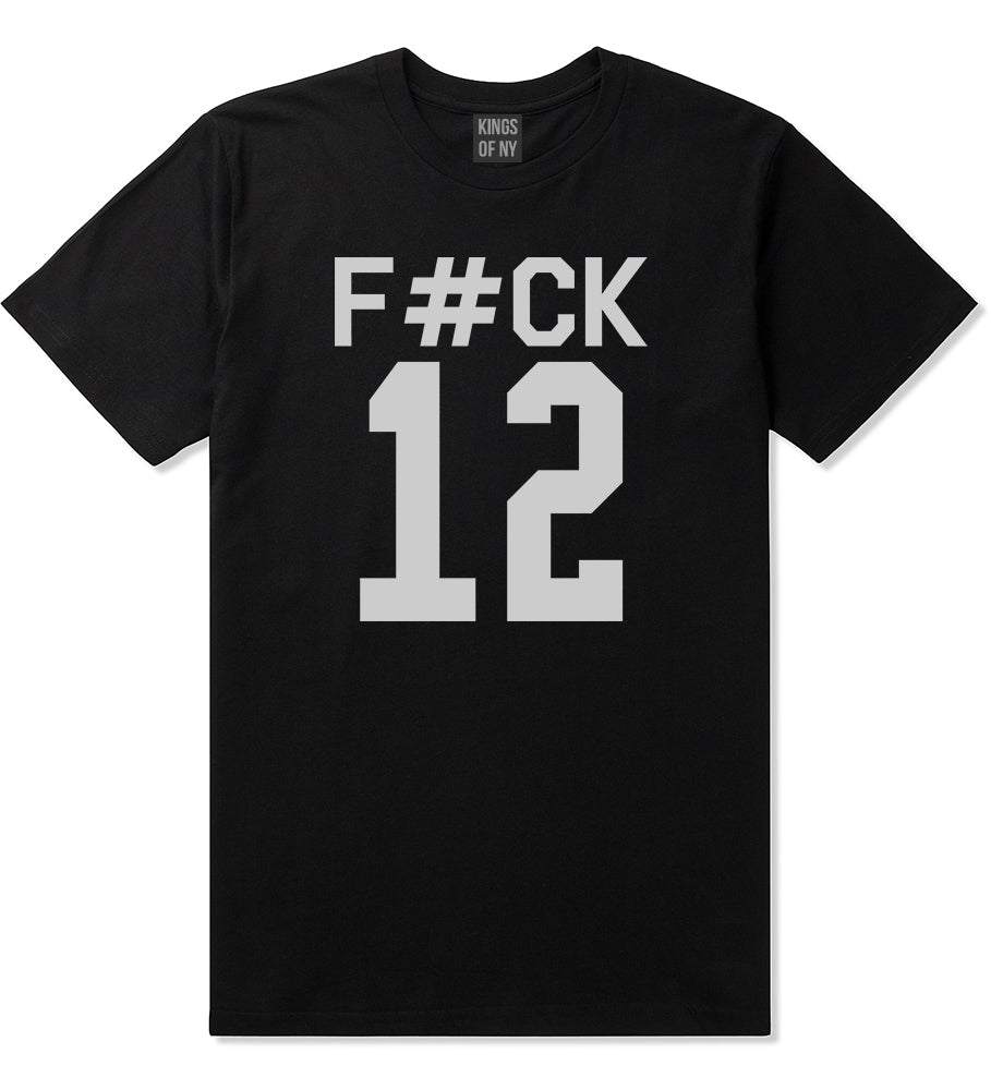 Fck 12 Police Brutality Mens T-Shirt Black by Kings Of NY
