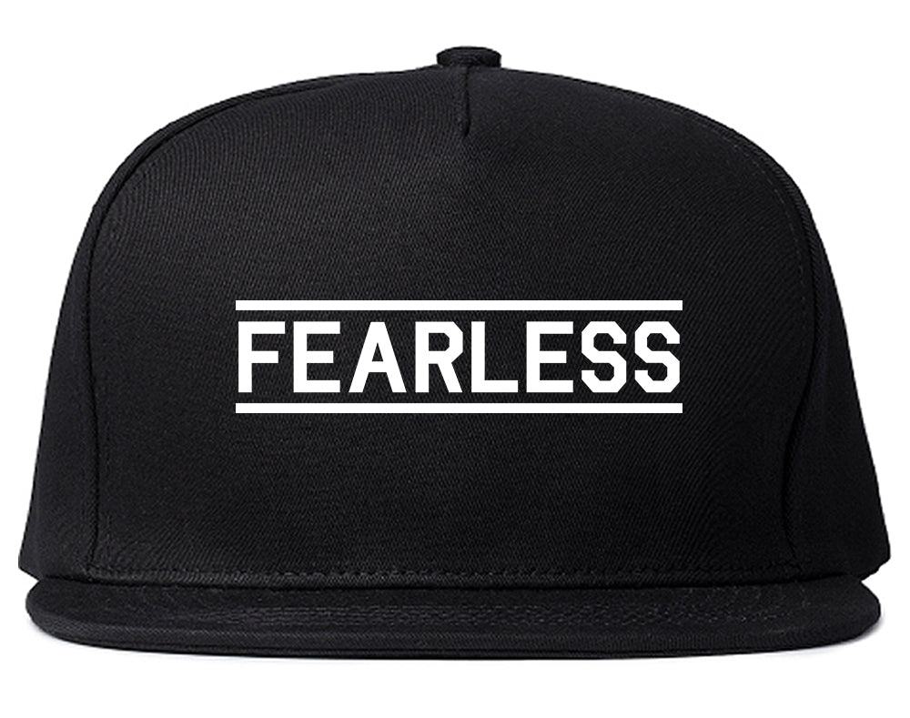 Fearless_Gym Black Snapback Hat