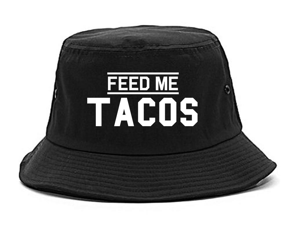 Feed_Me_Tacos Black Bucket Hat