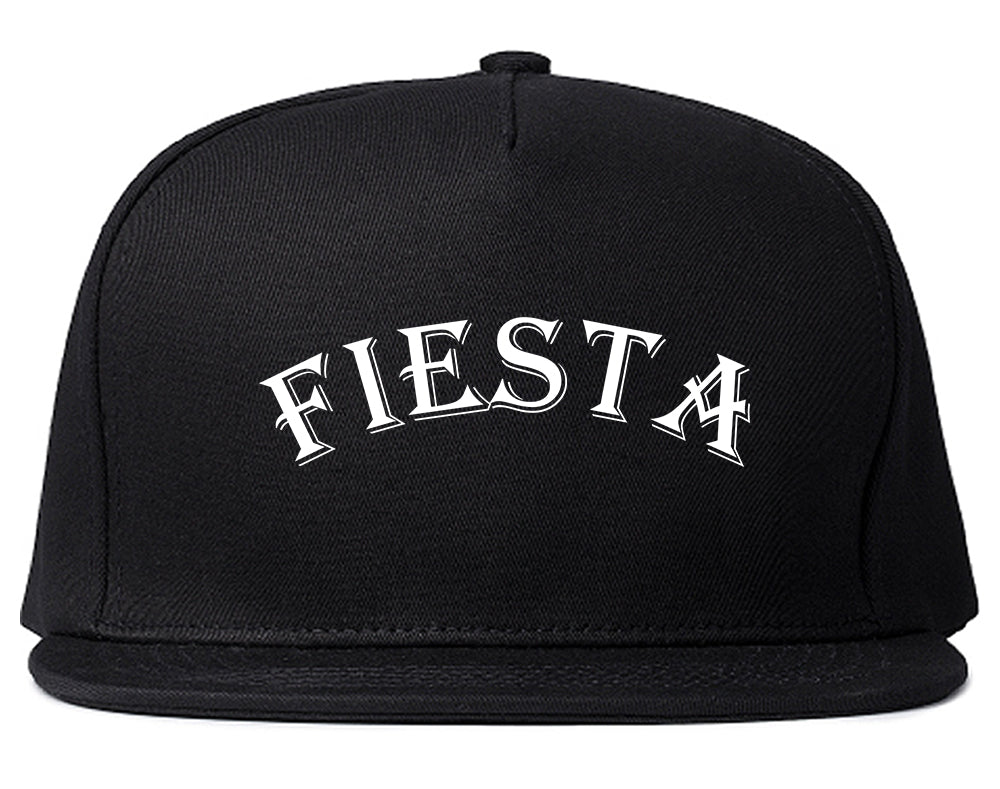 Fiesta_Party_Cinco_De_Mayo Black Snapback Hat
