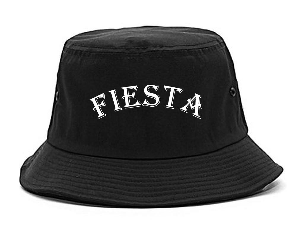 Fiesta_Party_Cinco_De_Mayo Black Bucket Hat