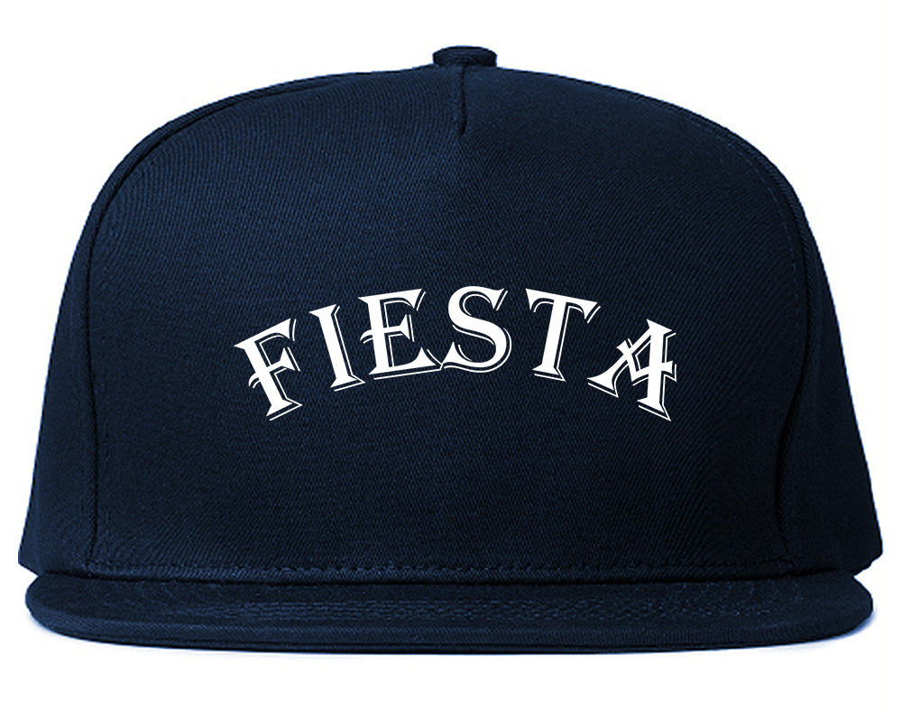 Fiesta_Party_Cinco_De_Mayo Navy Blue Snapback Hat