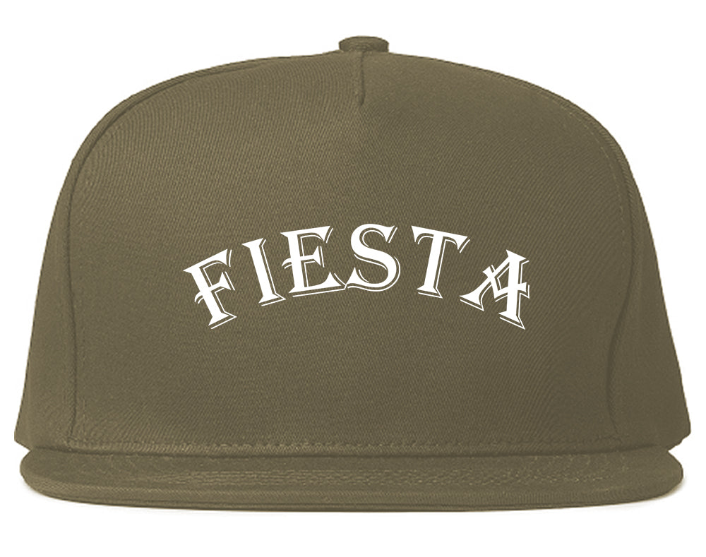 Fiesta_Party_Cinco_De_Mayo Grey Snapback Hat