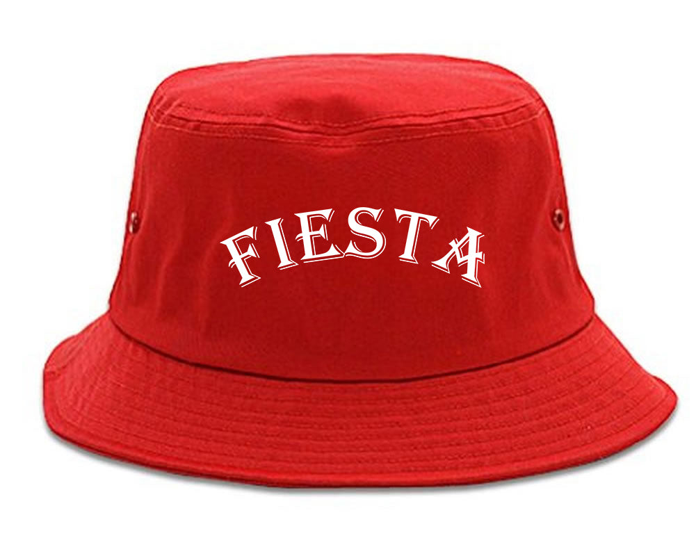 Fiesta_Party_Cinco_De_Mayo Red Bucket Hat