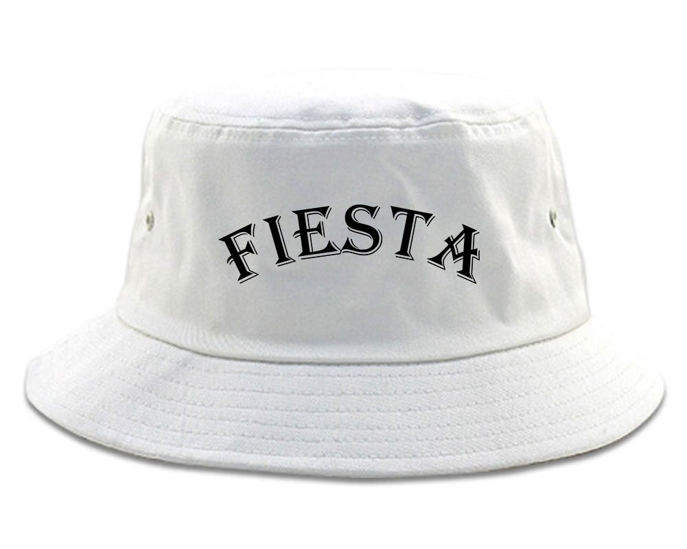 Fiesta_Party_Cinco_De_Mayo White Bucket Hat