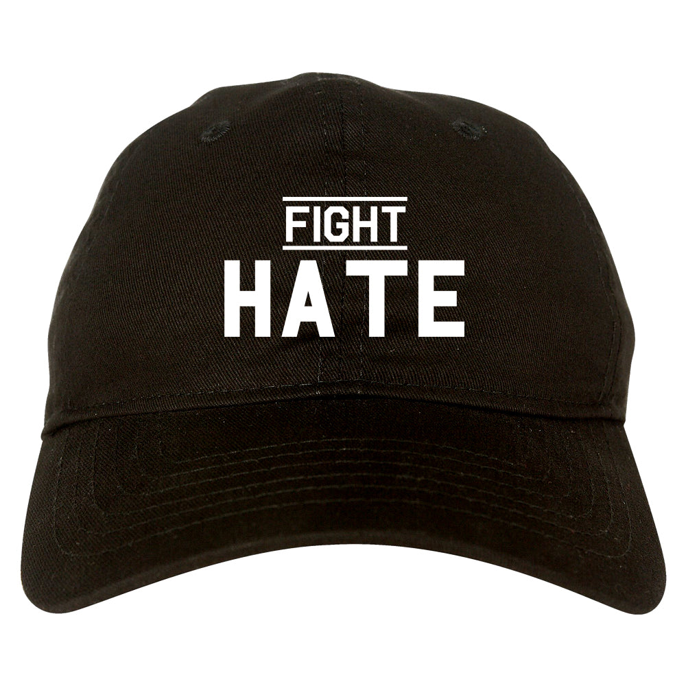 Fight_Hate Black Dad Hat