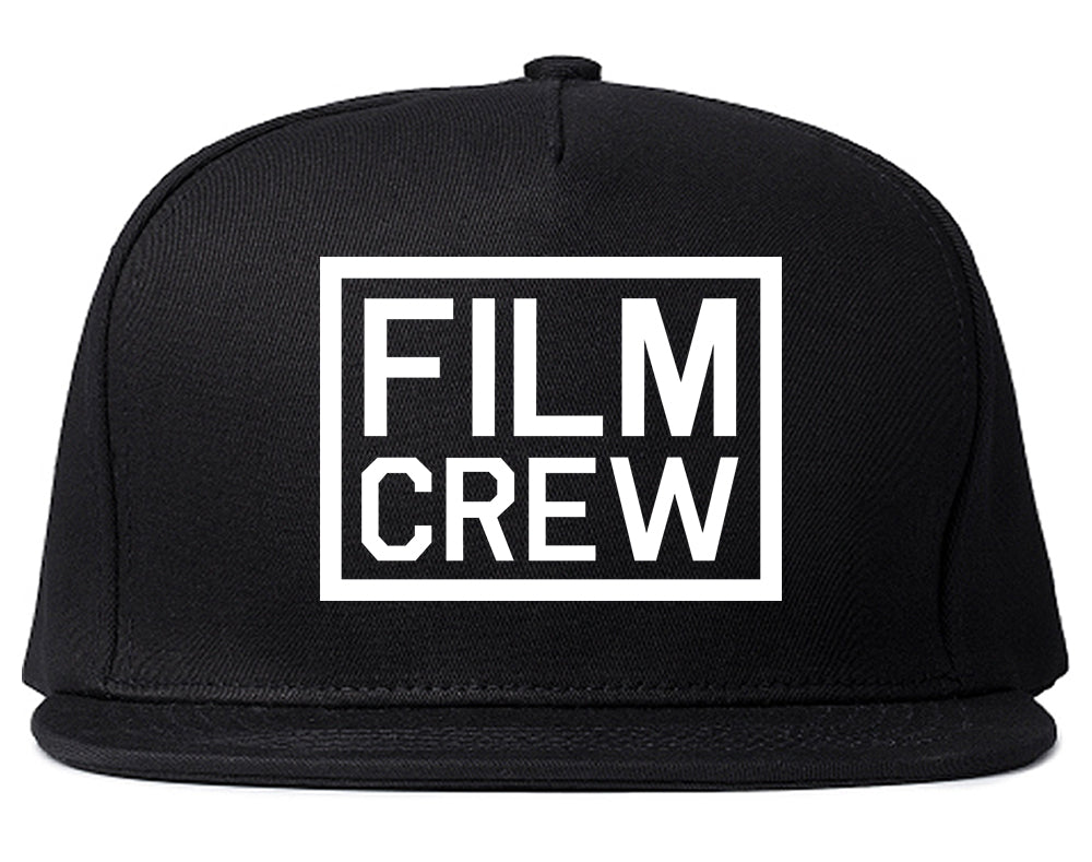 Film_Crew Black Snapback Hat
