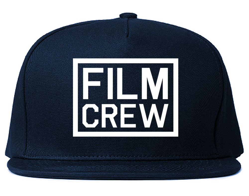 Film_Crew Navy Blue Snapback Hat