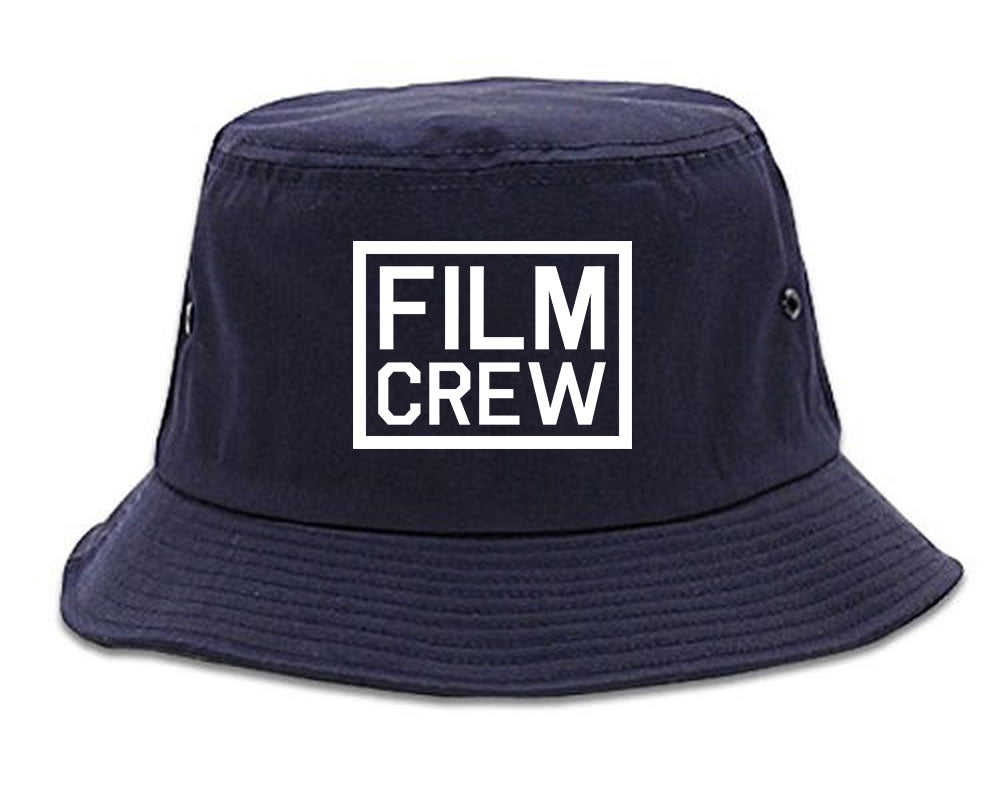 Film_Crew Navy Blue Bucket Hat