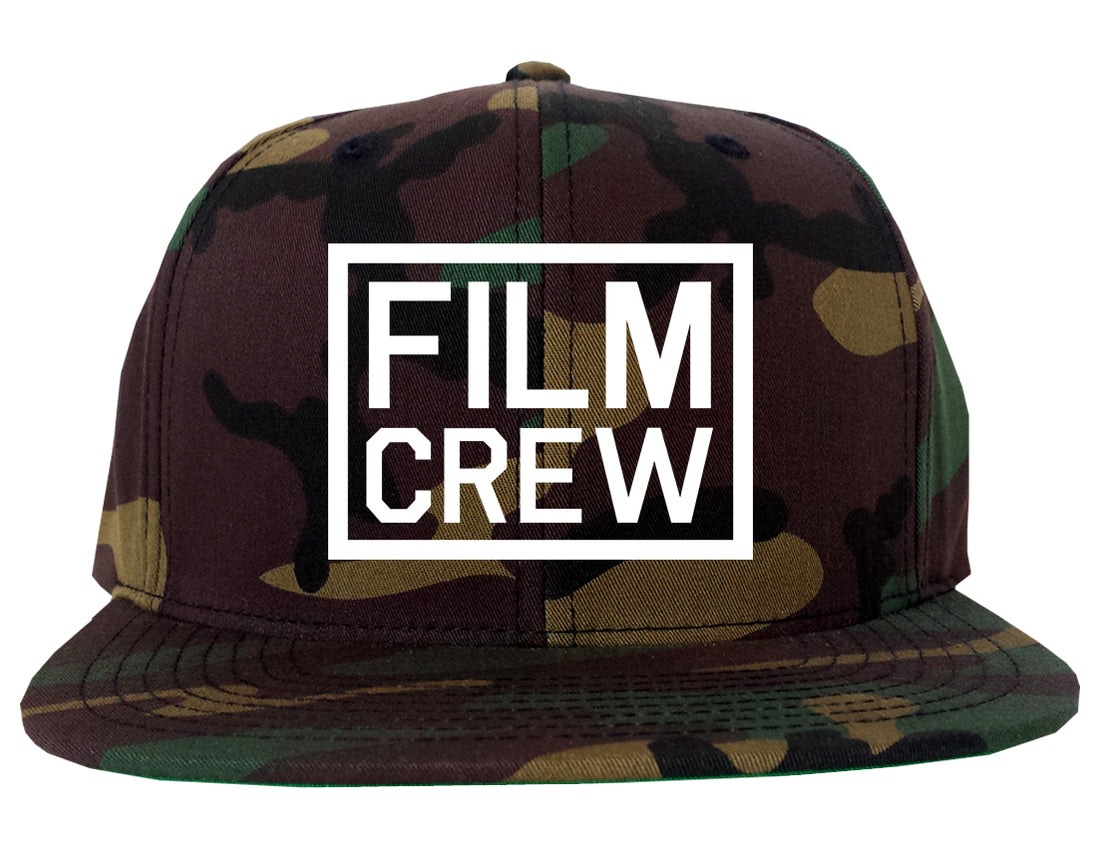 Film_Crew Camo Snapback Hat