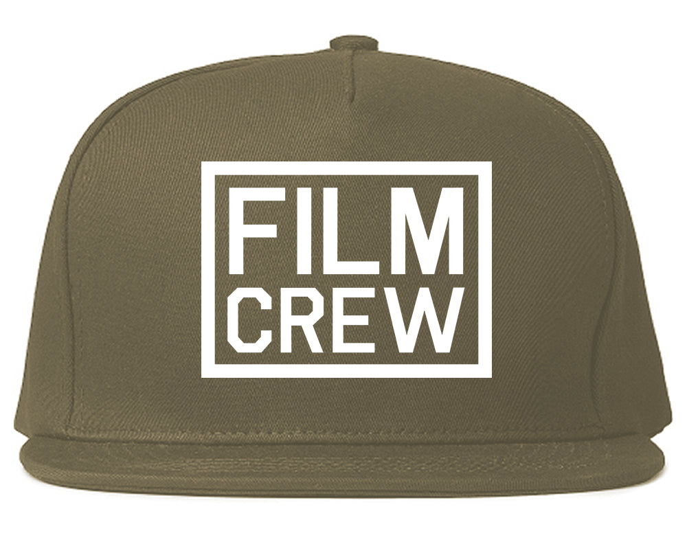 Film_Crew Grey Snapback Hat