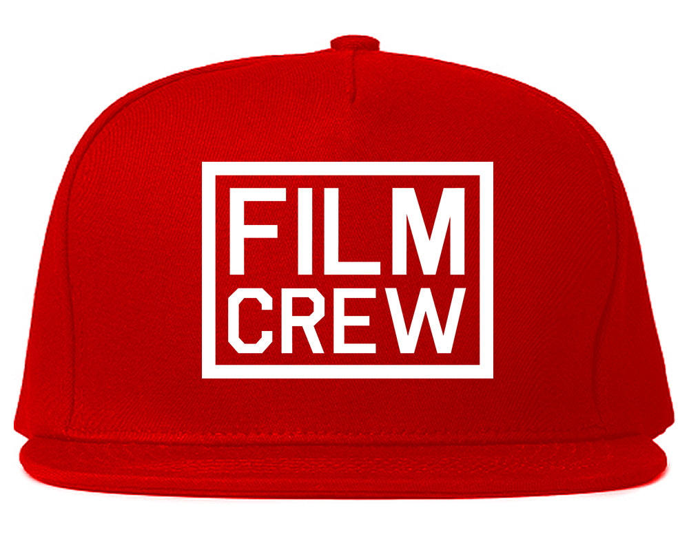 Film_Crew Red Snapback Hat
