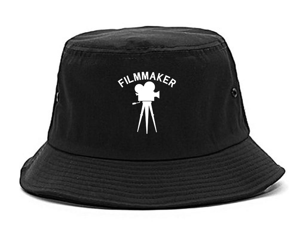 Filmmaker_Camera Black Bucket Hat