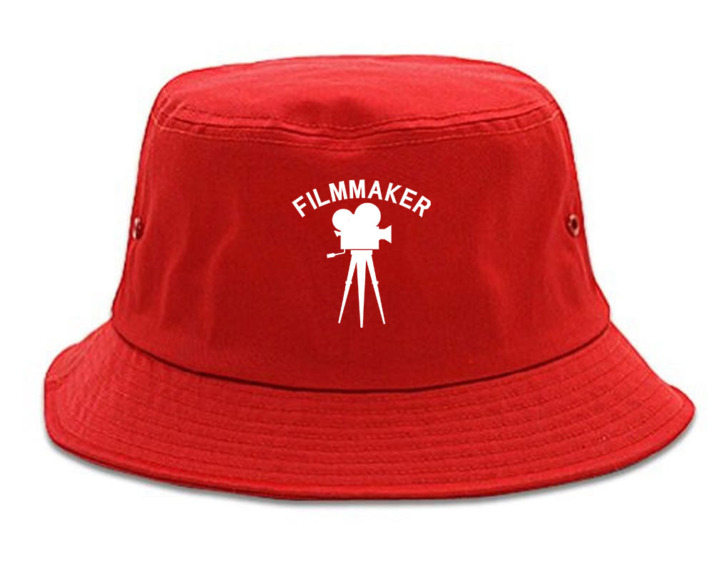 Filmmaker_Camera Red Bucket Hat