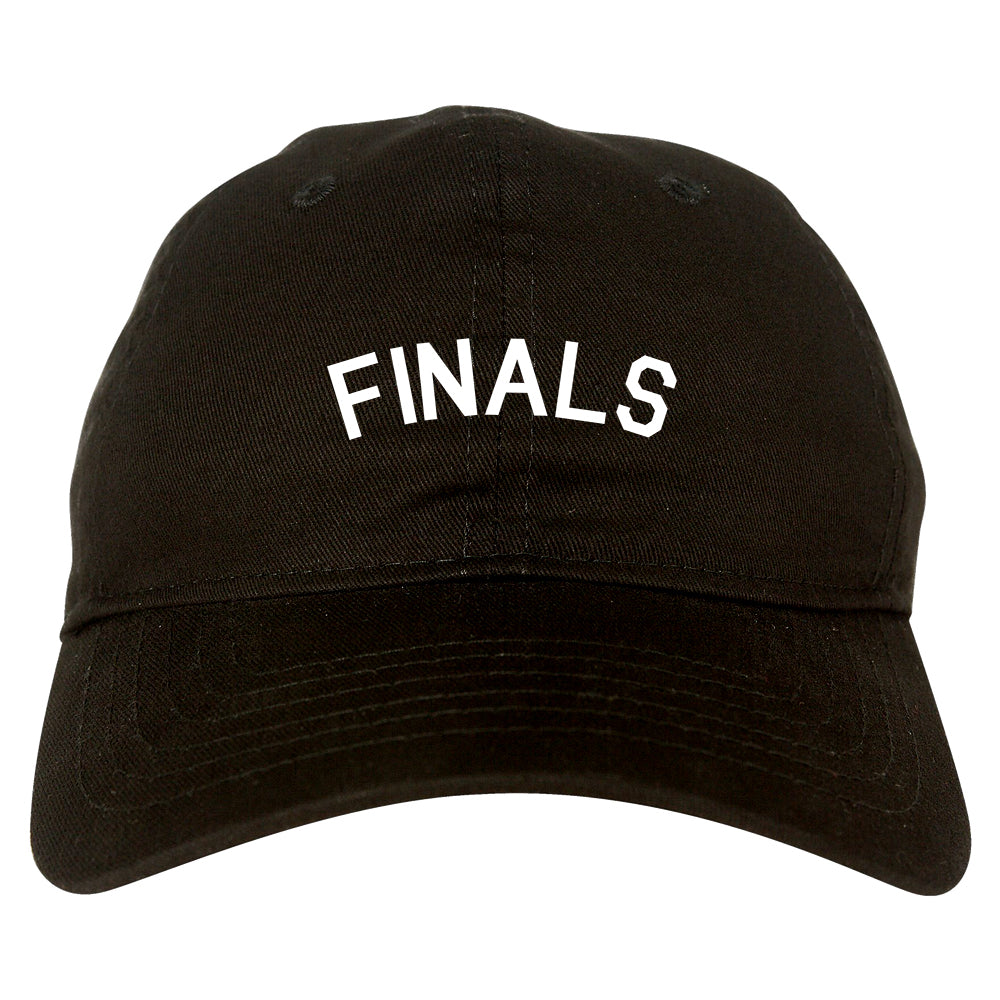 Finals_Sports Black Dad Hat