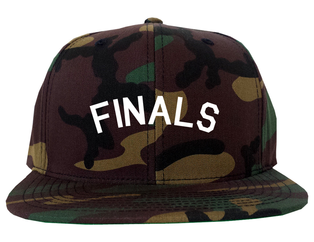 Finals_Sports Camo Snapback Hat