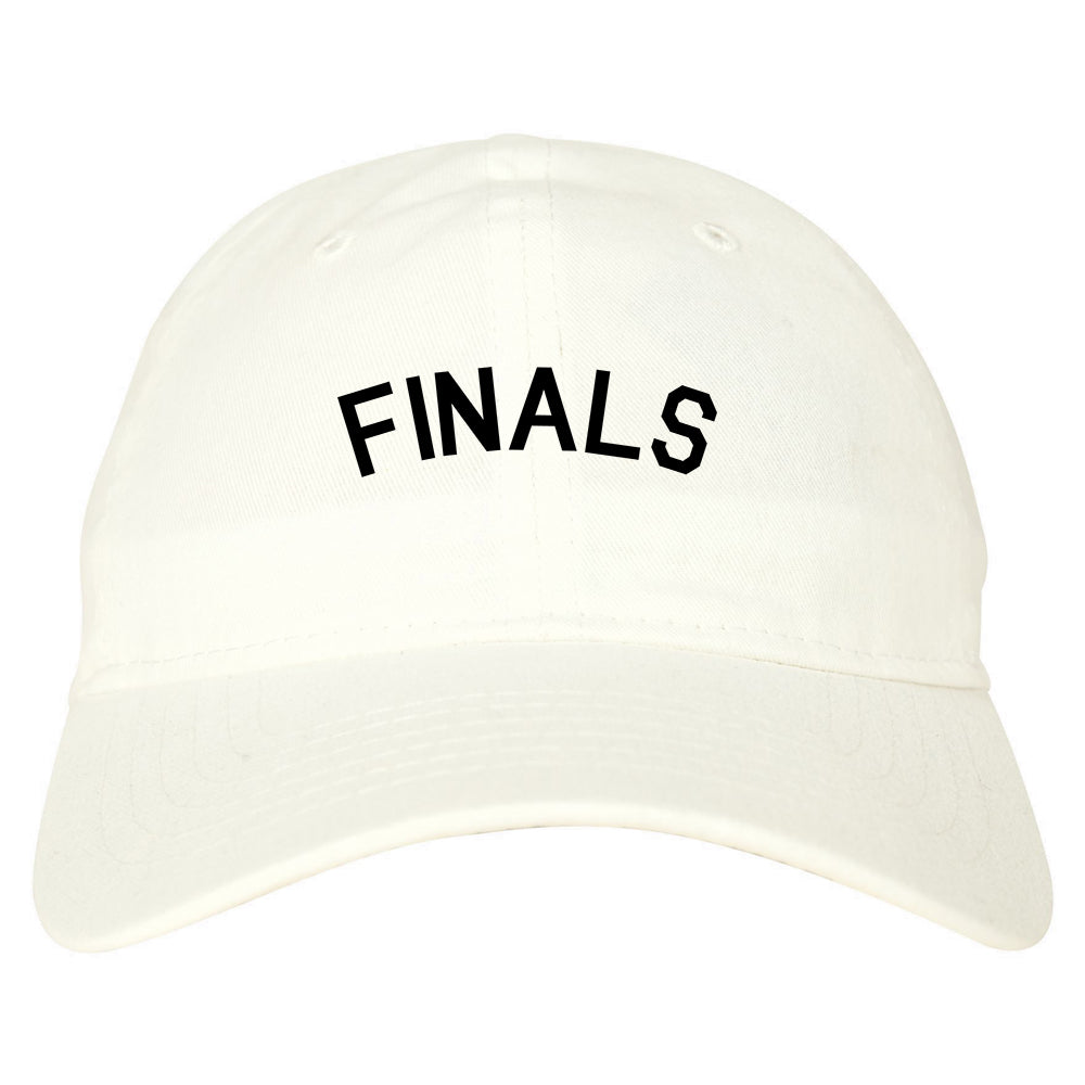 Finals_Sports White Dad Hat