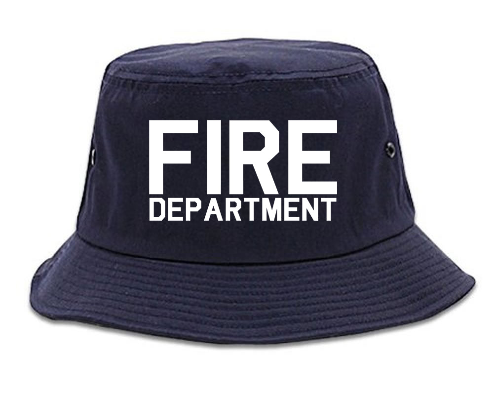 Fire_Department_Dept Navy Blue Bucket Hat