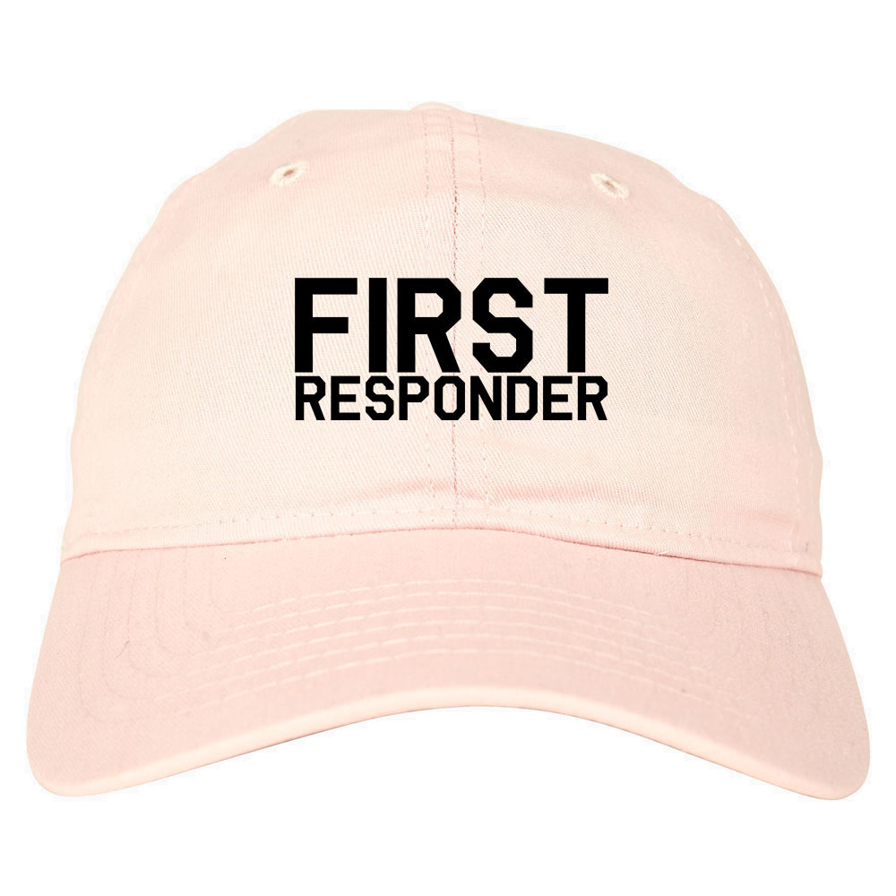 First_Responder_Firefighter Pink Dad Hat