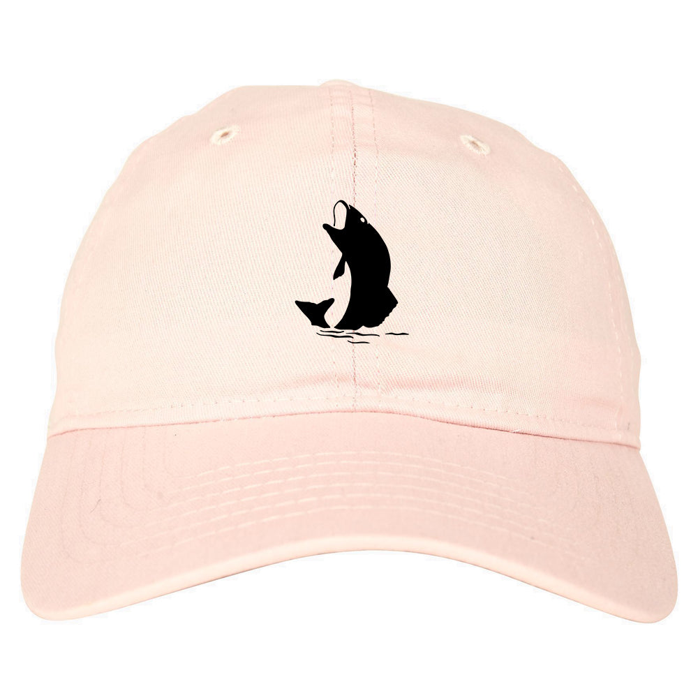 Fish_Fisherman Pink Dad Hat