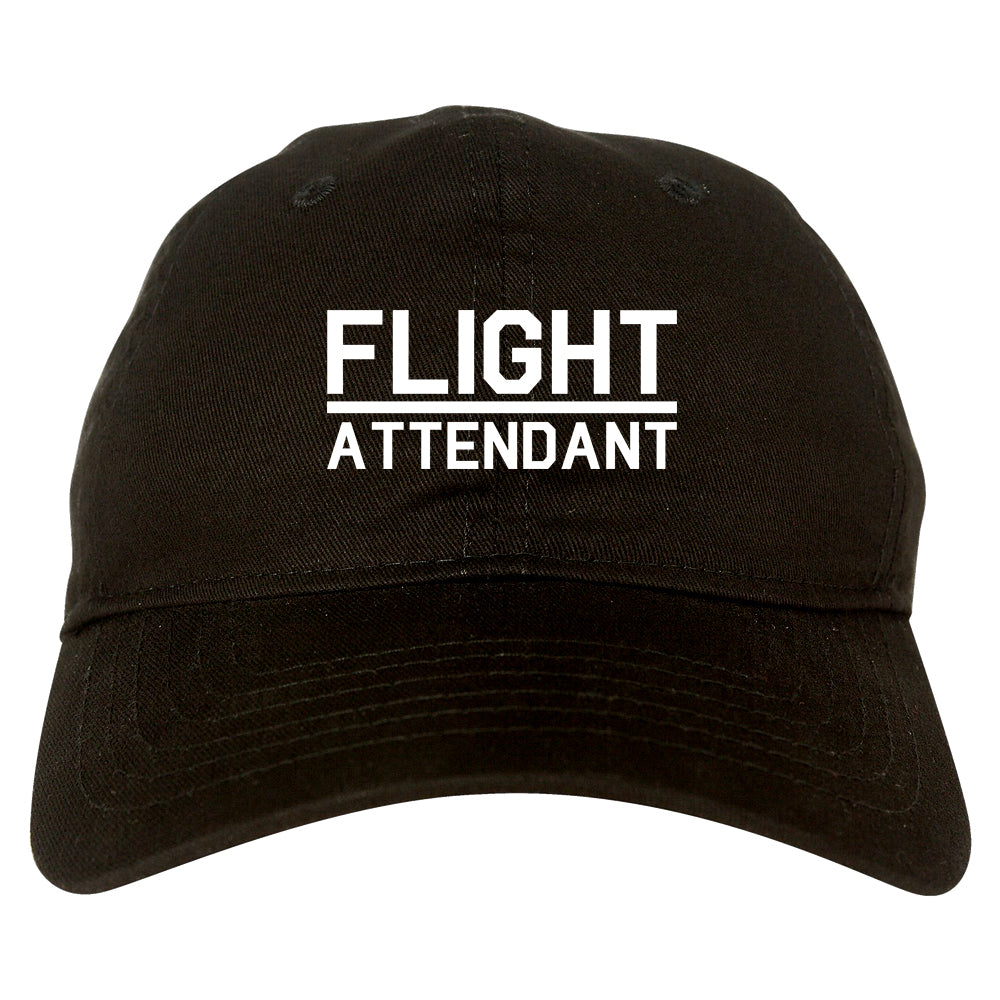 Flight_Attendant_Stewardess Black Dad Hat