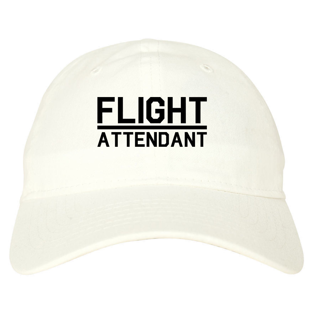 Flight_Attendant_Stewardess White Dad Hat