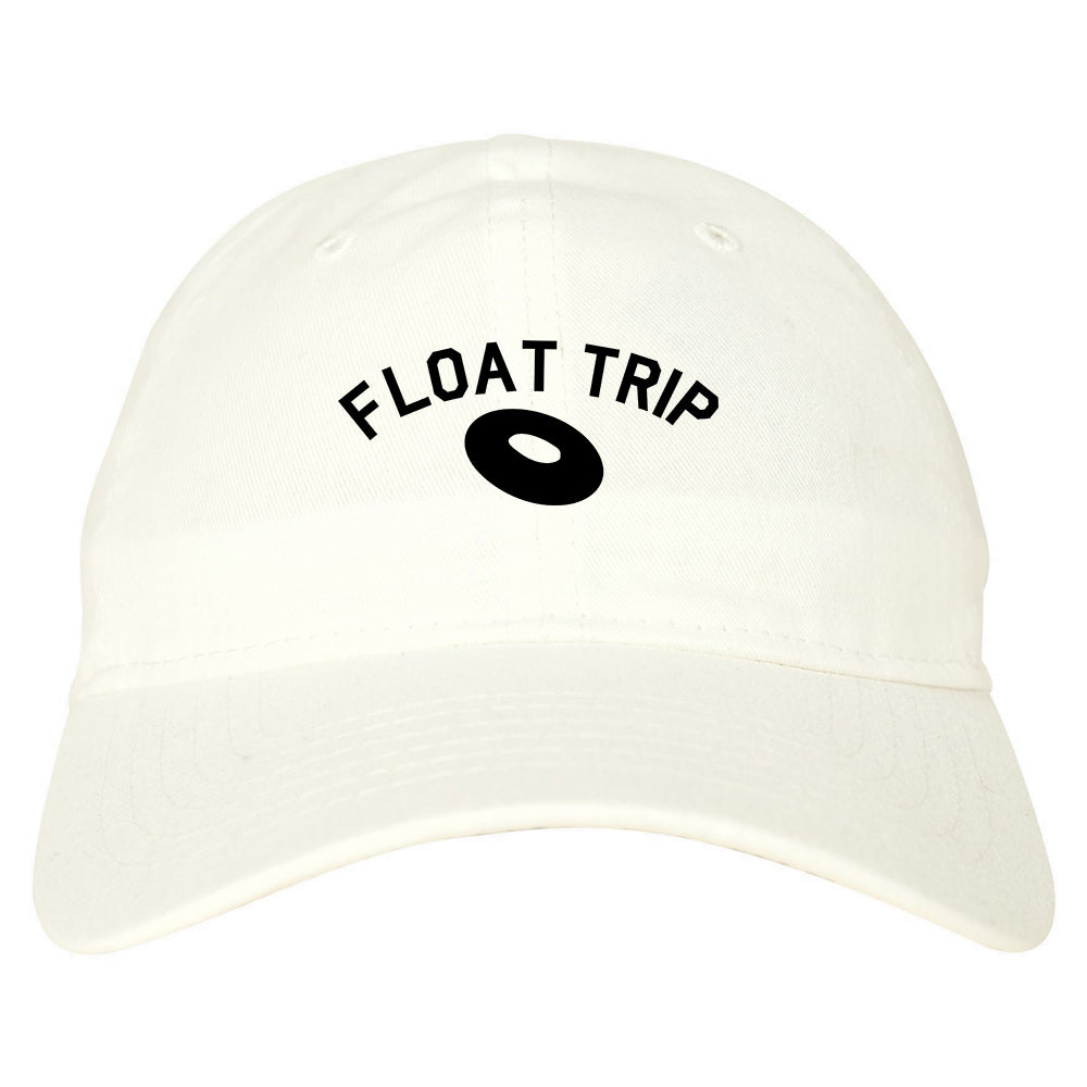 Float_Trip_River White Dad Hat