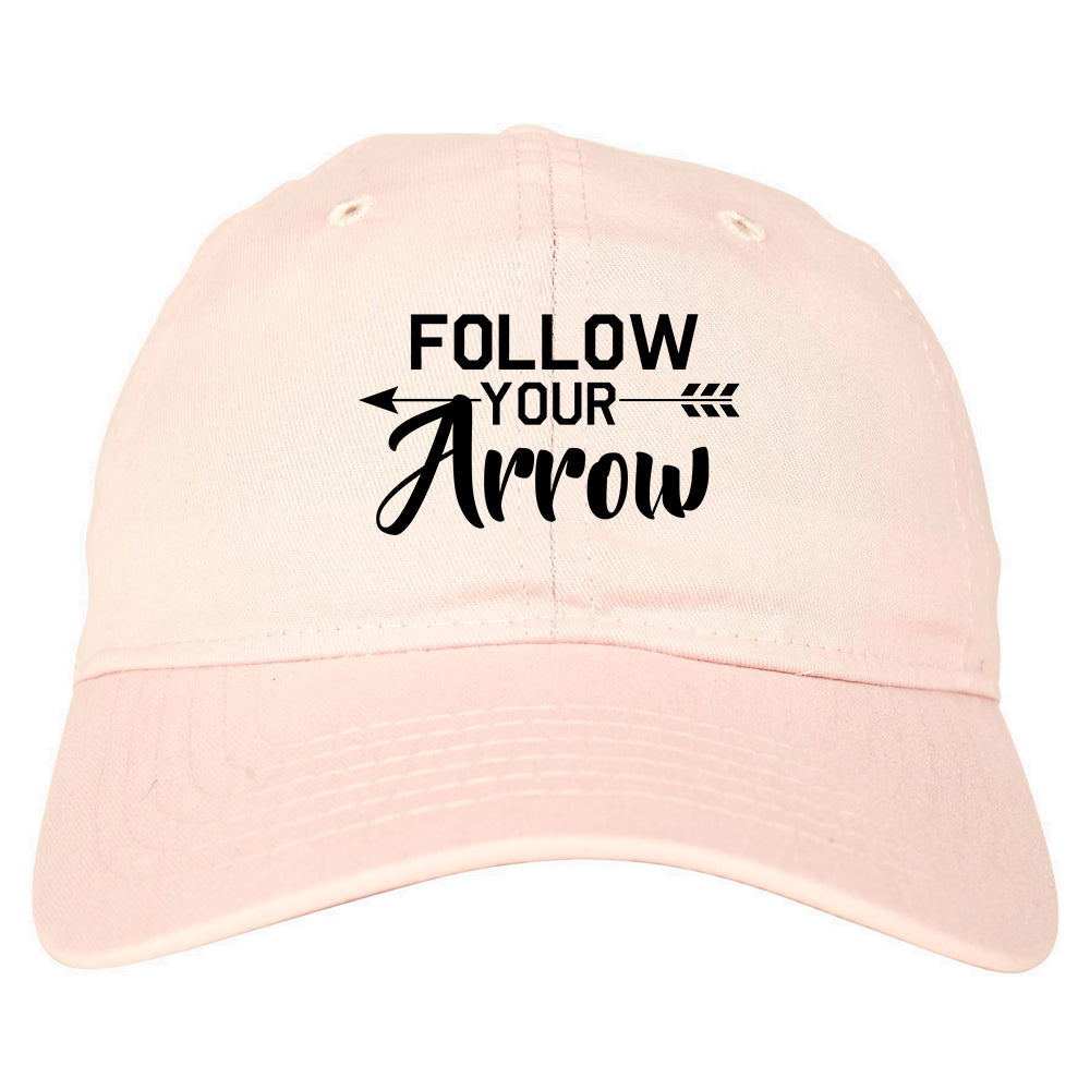 Follow_Your_Arrow Pink Dad Hat