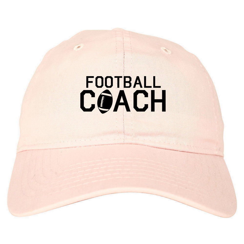 Football_Coach_Sports Pink Dad Hat