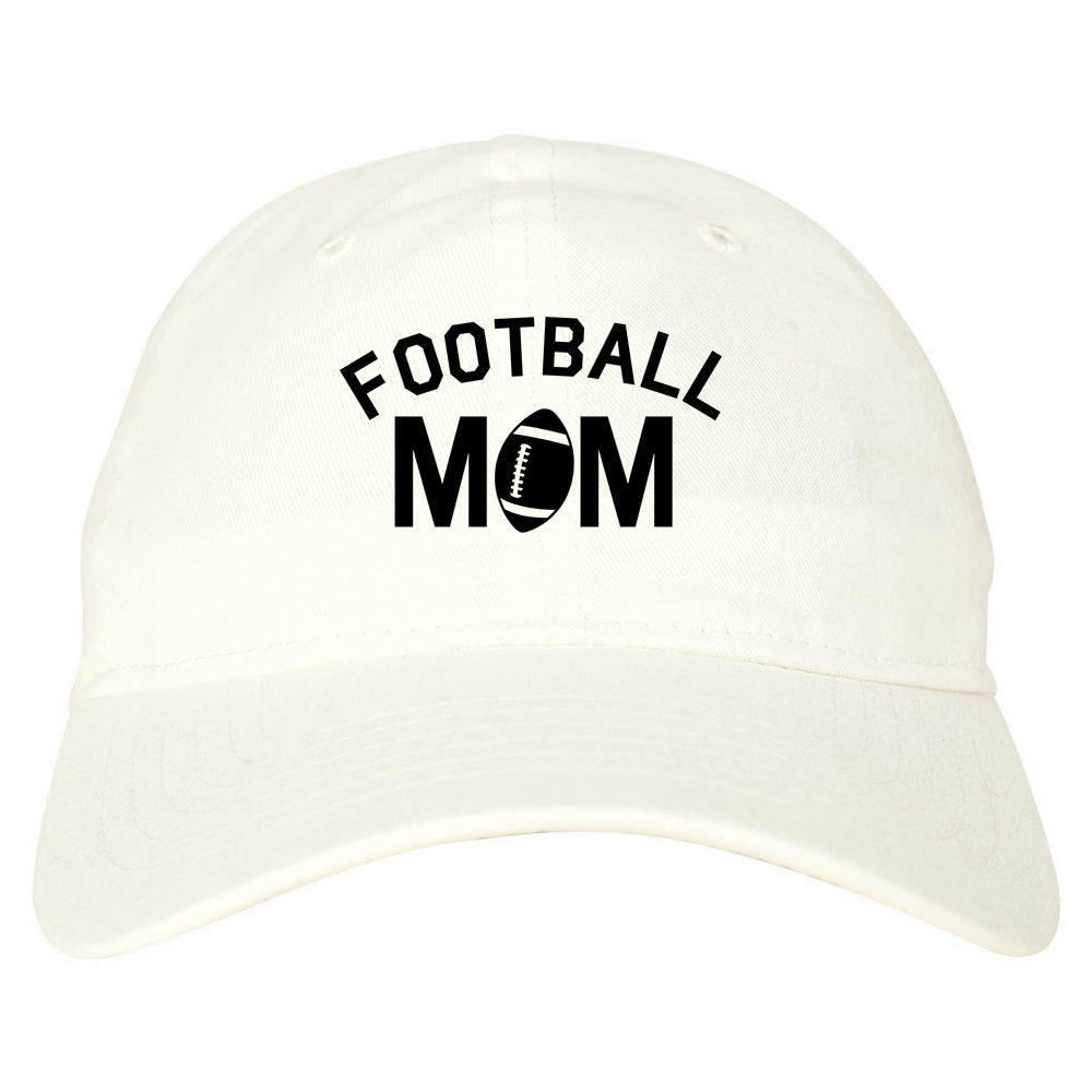 Football_Mom_Sports White Dad Hat