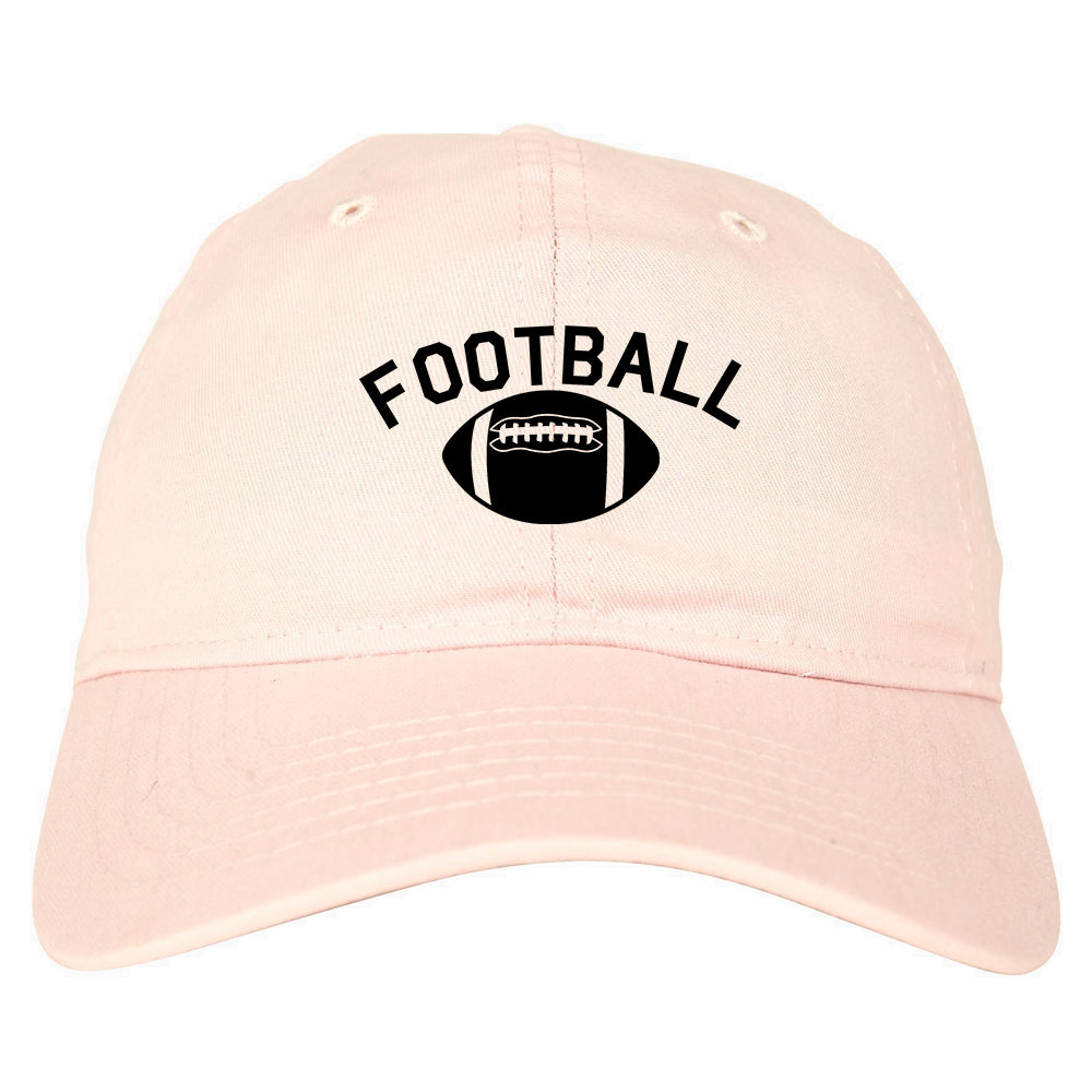 Football_Sports Pink Dad Hat