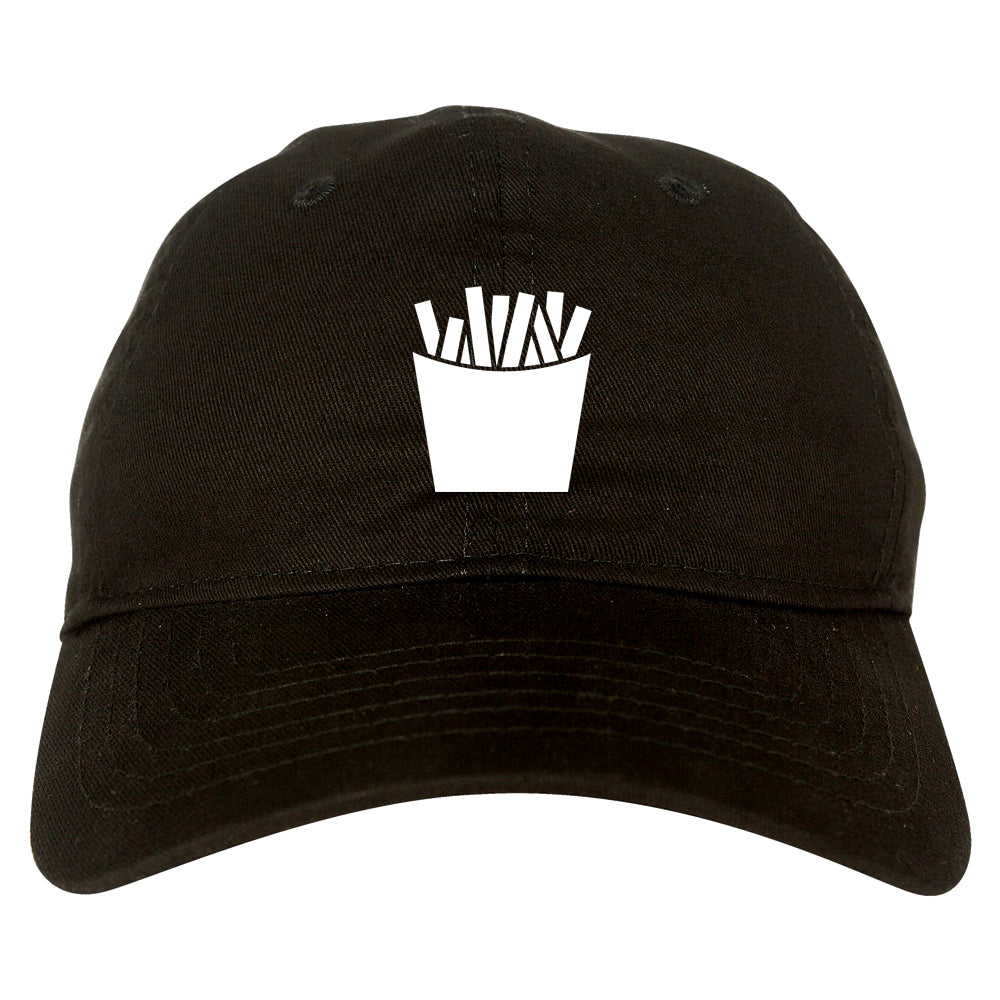 French_Fry_Fries Black Dad Hat