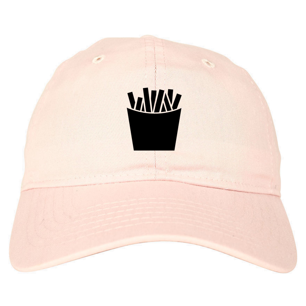 French_Fry_Fries Pink Dad Hat