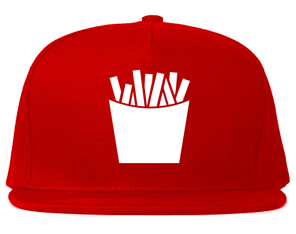 French_Fry_Fries Red Snapback Hat