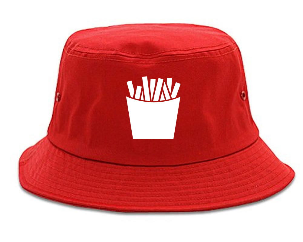 French_Fry_Fries Red Bucket Hat