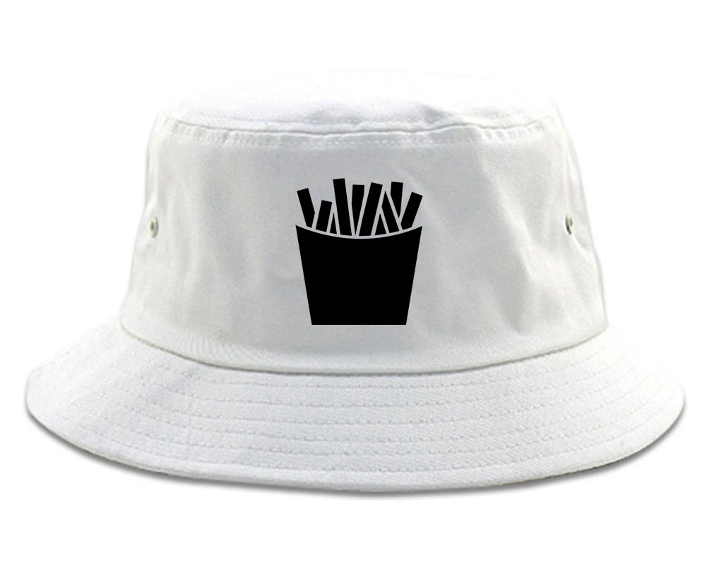 French_Fry_Fries White Bucket Hat