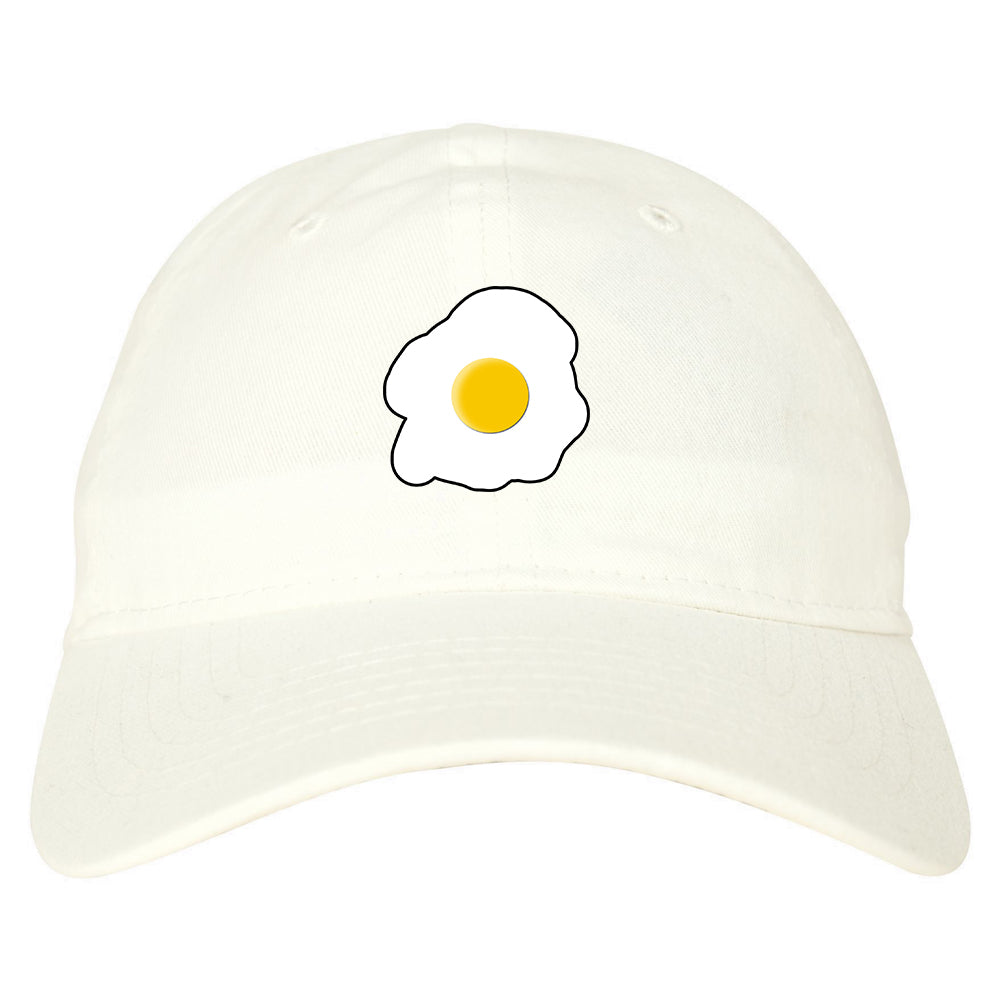 Fried_Egg_Breakfast White Dad Hat