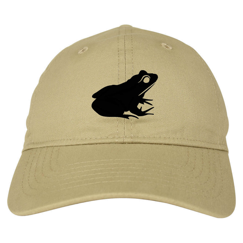 Frog_Animal Tan Dad Hat