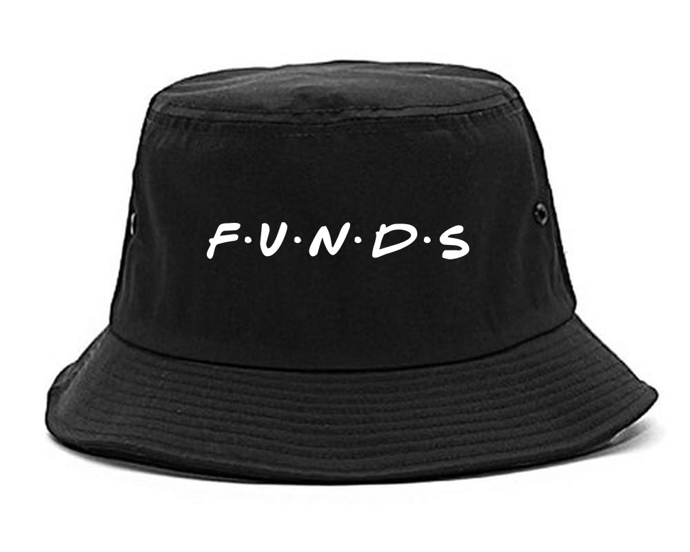 Funds Friends Mens Snapback Hat Black