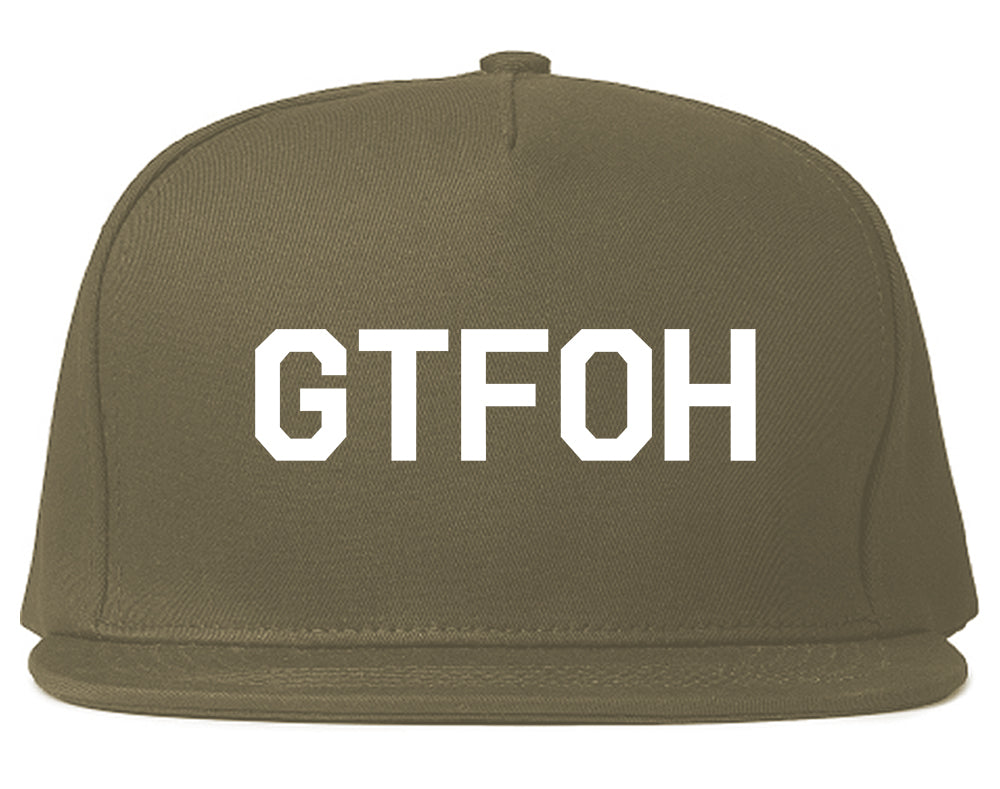 GTFOH Snapback Hat Grey