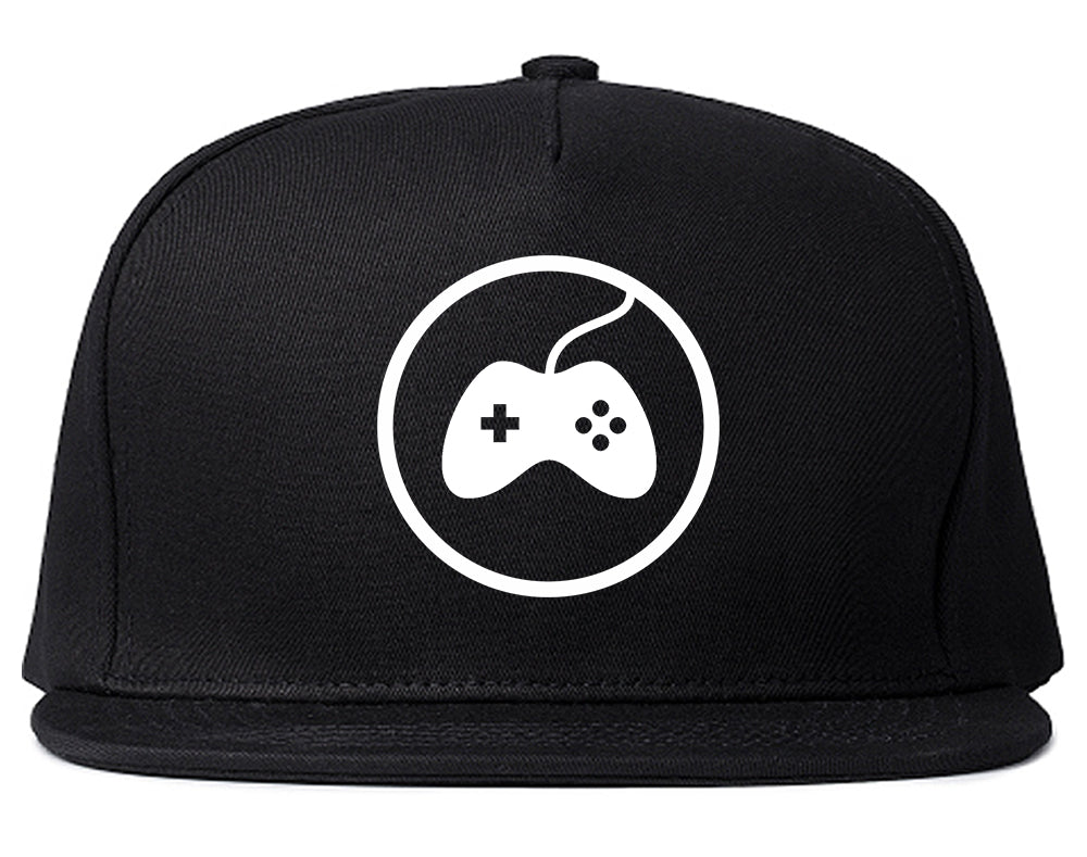Gaming_Game_Controller Black Snapback Hat