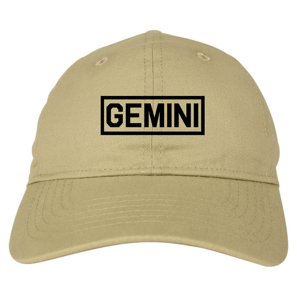 Gemini_Horoscope_Sign Tan Dad Hat